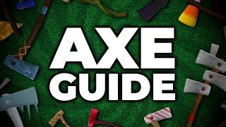 The BEST AXES in Lumber Tycoon 2... (Axe Guide)