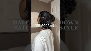 Half Up/Half Down Natural Hairstyle ft. ​⁠@fentyhair