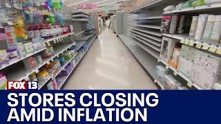 Major retailers closing doors amid inflation | FOX 13 Seattle