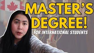  TOP 5 MASTER'S DEGREE in Canada for International students