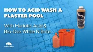 How To Acid Wash A Plaster Pool