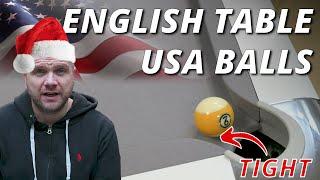 English pool table, American sized balls - Can I break and clear? | 8 Ball pool tips and techniques