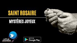 SAINT ROSAIRE |Mystères Joyeux |HOLY ROSARY IN FRENCH-Joyful Mysteries|Monday & Saturday Rosary