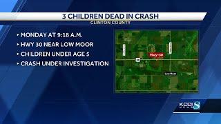 3 juveniles killed, 4 others injured in eastern Iowa crash