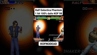 Ralf Galactica Phantom vs Kyo Kusanagi KOF 98 #kofnodead #kof #kof98 #arcade #shorts #arcadegames