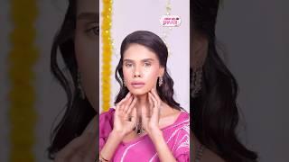 Sangeet Night Makeup Inspiration| Glam Makeup Tutorial ft.@bhumikabahlofficial  Nykaa Wali Shaadi