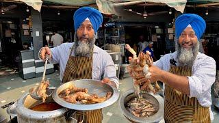 अमृतसर के फेमस मटन खरौड़े BULK MAKING OF MUTTON KHARODE / PAYA @ BUBBY FISH & CHICKEN | STREET FOOD