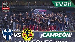 ¡Rayados levanta la copa! | Monterrey 1-0 América | CONCACHAMPIONS 2021 Final |TUDN