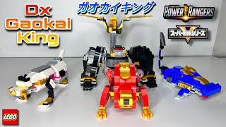 Pt.1 Dx “Gaokai King” / “Wild Fury Megazord” review (Lego Megazord) (Lego Combiner) Gaoking