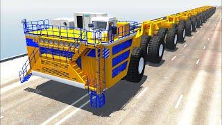 Giant Trucks #4 - BeamNG Drive | Crashes Plus