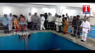 MLA Anjaiah Yadav Inspects Water Grid Works At Ranga Reddy Dist | T News live Telugu