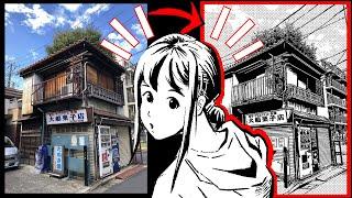 How to Transform Photographs into Manga Backgrounds (Clip Studio Paint EX)