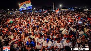 Bawumia lifts Ningo Prampram with huge crowd as he campaigns for more votes