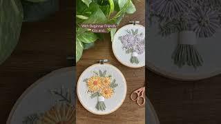 Tired of scrolling? Get a hobby! Learn embroidery!!  #learnsomethingnew