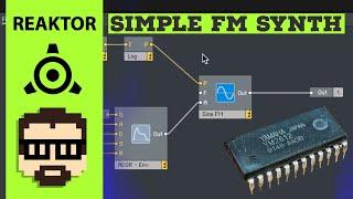 Basic FM Synthesis in Reaktor 6 Primary (Frequency Modulation Synthesis) | Simon Hutchinson