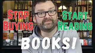 STOP BUYING BOOKS AND START READING THEM WITH THIS ONE READING TIP