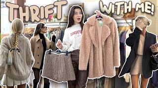 Thrifting for the CUTEST Fall Outfits From PINTEREST! ️