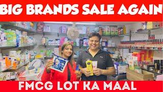 Big Brands Sale Again | FMCG Wholesale Market | FMCG Lot Ka Maal | Upto 90% Off | Bharat Radio