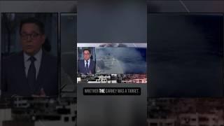 U.S. Navy destroyer shoots down drones in Red Sea #shorts