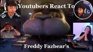 Youtubers react to Freddy Fazbear’s Pizza (FNAF Secret of the Mimic)