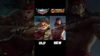 OLD VS NEW MOBILE LEGENDS HEROES | 2016-2024