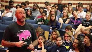 Mental Health Speaker says "You're Not a Victim" to High School Students