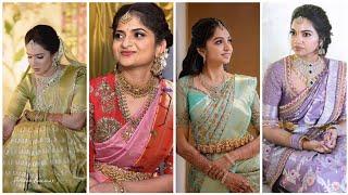Latest Bridal Sarees Designs 2025|| Best Pattu Sarees 2025|| Unique Bridal Sarees||Wedding Sarees