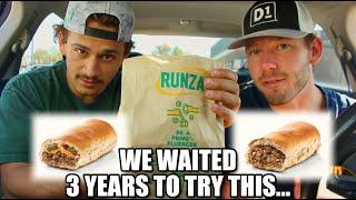 We finally tried RUNZA.