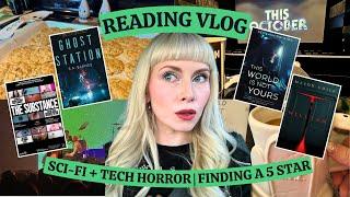 sci-fi + ai horror reads   a 5⭐️ book made for halloween   the substance  Vlog