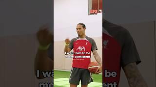 Virgil Van Dijk On Taking Free Kicks and Trent Alexander Arnold