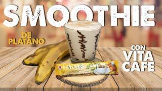 Receta: #Smoothie de Plátano  con Vita Café DXN 