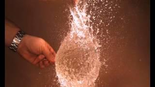 Olympus High Speed Camera (2000fps) Filming a Water Balloon Burst