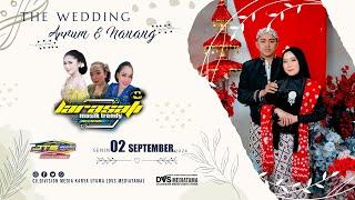 LIVE Wedding Arrum & Nanang  CS.LARASATI  JTS Audio   DVS MEDIATAMA  2 September 2024 