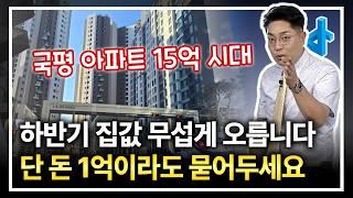 공급 절벽에 무섭게 오르는 아파트 가격, 1억이라도 묻어놔야 하는 이유
