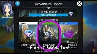 Gems of War Tiny Tutorial: How to Get Glory and What to Spend it on