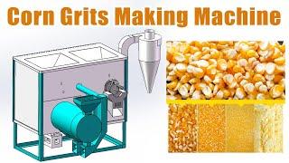 How Our Corn Grits Making Machine Boosts Your Food Business #corn #farming #agriculture #maize