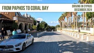 From Paphos to Coral Bay - With Commentary!