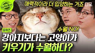 [#유퀴즈온더블럭] 강아지 vs 고양이 누가 더 귀여운가! 수의사 설채현&나응식 자기님의 끝나지 않는 논쟁 #설채현 #나응식