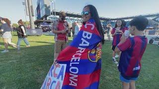 Bay FC vs. Barcelona draws huge crowd