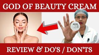 God of Beauty Cream Review| My Experience, Do's and Don'ts #trending #cream #brightening #skin