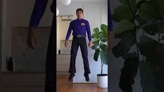 I wear purple and my name is John  #thewiggles #bigstrongjohn #purplewiggle #shorts