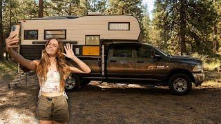 ARE VAN LIFE INFLUENCERS LYING TO YOU? | Realistic Week In My Life Living In a Truck Camper