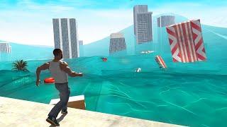 Franklin Survive Tsunami in Indian Bike Driving 3D