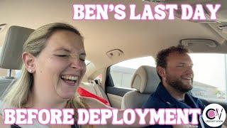 Ben's Last Day Before Deployment: Joann, Costco and More