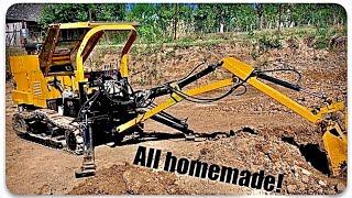 We built this excavator from scratch 