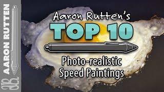 Photorealistic Art - Art Screensaver for TV with Music (Aaron Rutten)