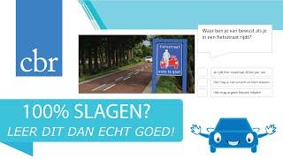 Auto theorie examen maart 2023