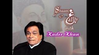 Kader Khan in Kuwait - explains Mirza Ghalib poems