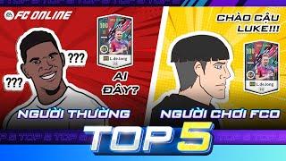 Top 5 cầu thủ "KHÉT TIẾNG" hơn từ FC Online