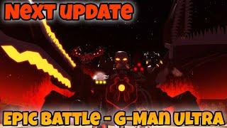 Epic Battle - G-Man Ultra Next Update in Bathroom Attack | Roblox #roblox #BathroomAttack #game